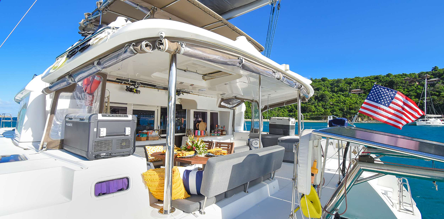 Aboard Whiskey Business Yacht